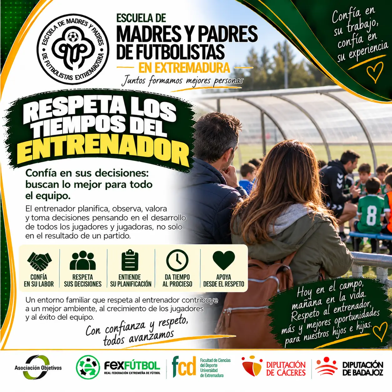 respeto y confianza en el campo
